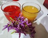 A picture of step 1 of Fruit cocktail.
