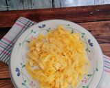 Foto langkah ke 5 dari resep Telur Dadar Tipis (Pelengkap Nasi Kuning/Uduk).