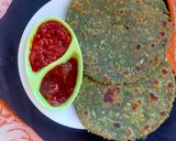 ગ્રીન પાલક પરોઠા (Green Palak Paratha Recipe In Gujarati) રેસીપી સ્ટેપ3ફોટો