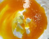 Hình bước làm 2 của món Pudding chanh dây