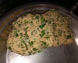 A picture of step 4 of Fenugreek paratha.