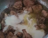 A picture of step 4 of Chicken Makhni Karahi.
