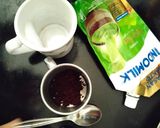 Foto langkah ke 1 dari resep Es Kopi Creamy Matcha.