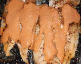 Foto del paso 5 de la receta: Papas con pescado y salsa de morrón