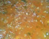A picture of step 2 of Roti lasagna.