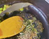 A picture of step 8 of Masala Shrimp.