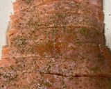 Vajban sült lazac filé recept fázis 2 fotója