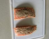 Foto del paso 2 de la receta Salmón a la mostaza con sésamo en airfryer