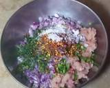 Chicken veg kabab recipe step 2 photo