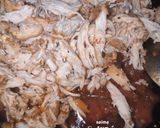 A picture of step 3 of Chicken resha tawa💕.