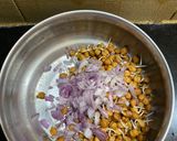 A picture of step 2 of Chana Masala.