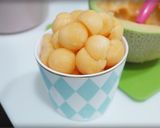 A picture of step 7 of Melon Milk Shaved Ice – Popular Korean Dessert.