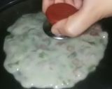 A picture of step 9 of Suji chilla.