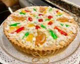 A picture of step 14 of Cake Filled with Special Christmas Cream.