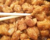 Une image de l'étape 7 de Poulet sauce aigre douce.