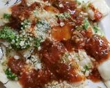 Foto del paso 7 de la receta: Ravioles con pesto de radicheta y salsa de tomate (opcional)