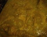 A picture of step 4 of Chicken curry.