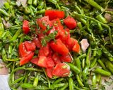 A picture of step 3 of Mogari and Methi Sabji.