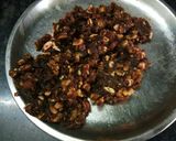 A picture of step 8 of #bandhan# khajur ke dry fruits roll.