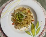 Foto langkah ke 5 dari resep Spagheti tuna aglio olio ala fe.