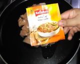 A picture of step 1 of Pizratha (pizza paratha).
