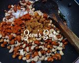 A picture of step 4 of Stir Fried Mixed Lobia/Bobbarla Gudalu.