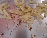 A picture of step 3 of Baked Potato fries.