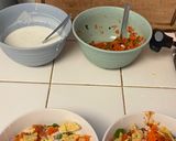 A picture of step 3 of Veg Burrito bowl.