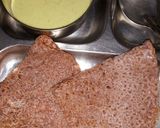 A picture of step 1 of Nachni ghavan.