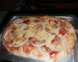 Foto langkah ke 7 dari resep Pizza sosis.