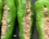 A picture of step 2 of Peri bites with leftover dinner chicken.