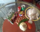 Foto del paso 1 de la receta: Muslos de pollo con cerveza y almendras
