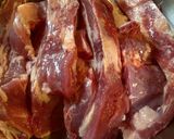 A picture of step 2 of Ribs from the Darkside.