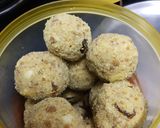 A picture of step 6 of Multi Grain Laddoo.