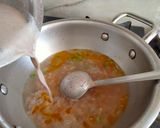 A picture of step 4 of Ragi and vegetable soup.