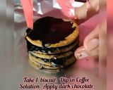A picture of step 2 of Marie gold BISCUITS cake.