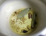 A picture of step 1 of Bagara Rice.