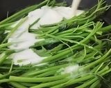 Foto langkah ke 3 dari resep Pajeon (Batang) Bayam.