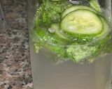 A picture of step 1 of Virgin mojito.