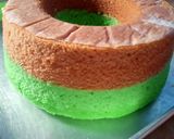 Foto langkah ke 11 dari resep Bolu Kukus Pandan Coklat - isian Snack box.