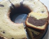 Foto langkah ke 8 dari resep Bolu Macan no sp dan bp.