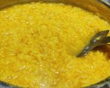 A picture of step 4 of Mung Dal khichadi.