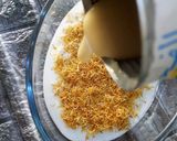 صورة لخطوة 2 من وصفة طبقات كنافة ومهلبية(صحي)