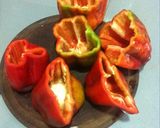 Foto del paso 2 de la receta: Morrones rellenos con carne 
