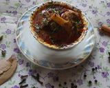 A picture of step 10 of Nagpur special famous dish spicy homemade saoji masala mutton.