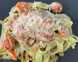 Foto del paso 3 de la receta: Pasta con Salsa de Aguacate 🍴