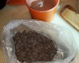 Foto del paso 1 de la receta: Budín de chocolate con chispas 🥧👌☕!!!