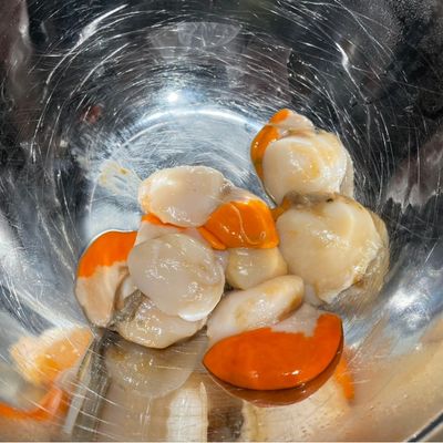 Scallops With Roe