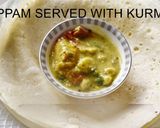 A picture of step 3 of Appam.