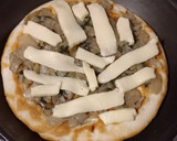 Foto del paso 6 de la receta: 🍕pizza rellena fácil 🍕🥳🤤 (en Sartén)🍳